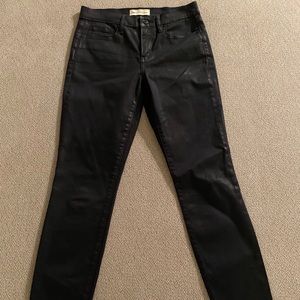 Gap coated skinny jeans